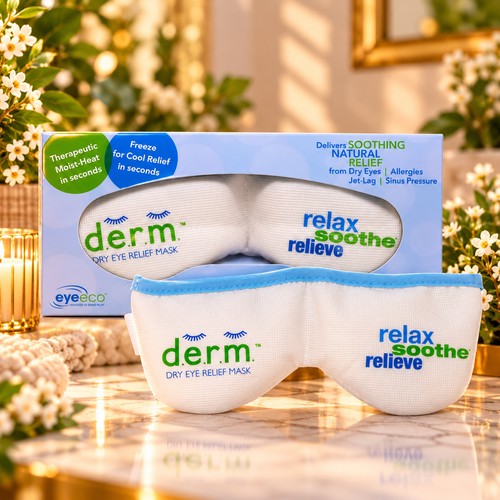 Eye Eco D.E.R.M. Dry Eye Relief Mask with box