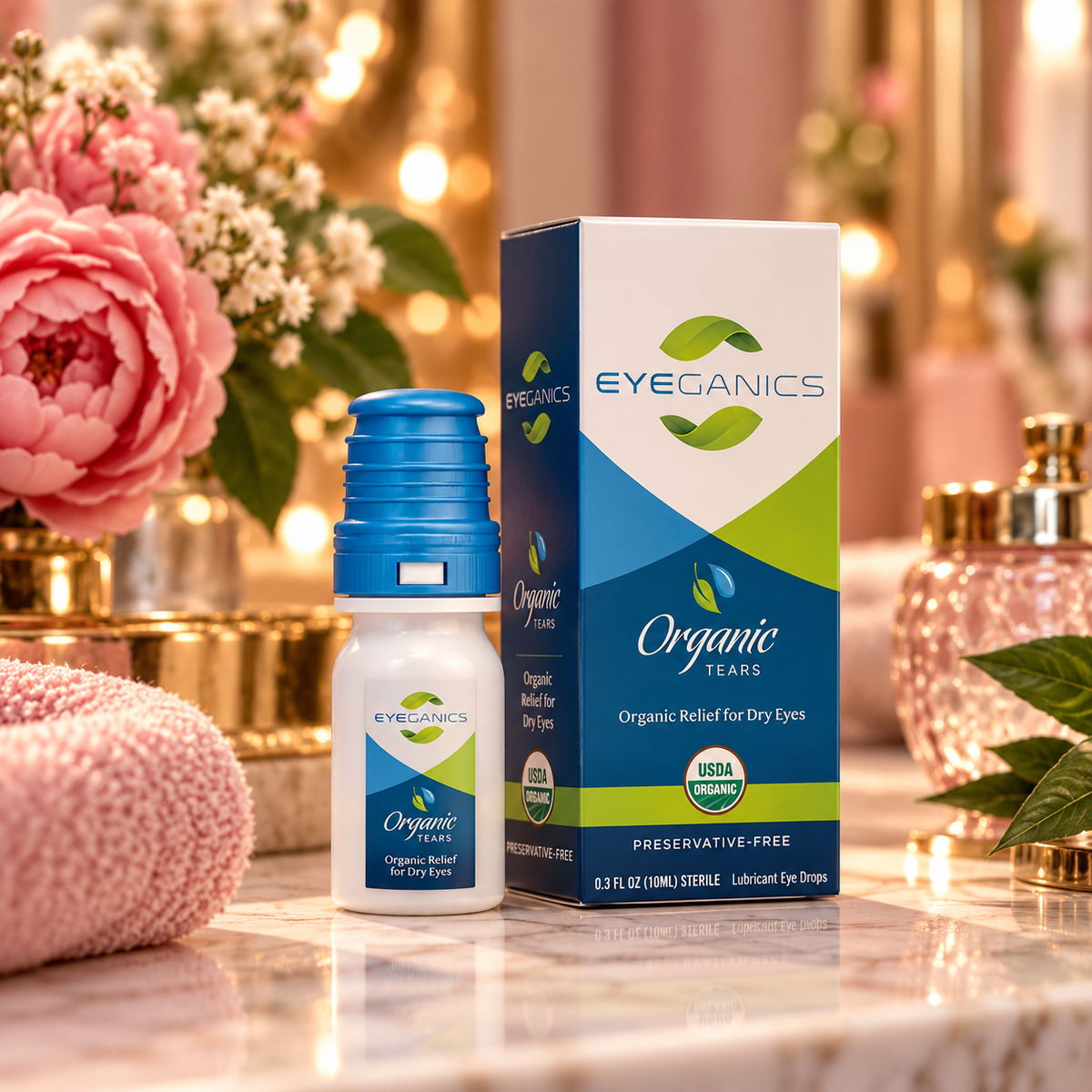 Eyeganics organic tears eye drops