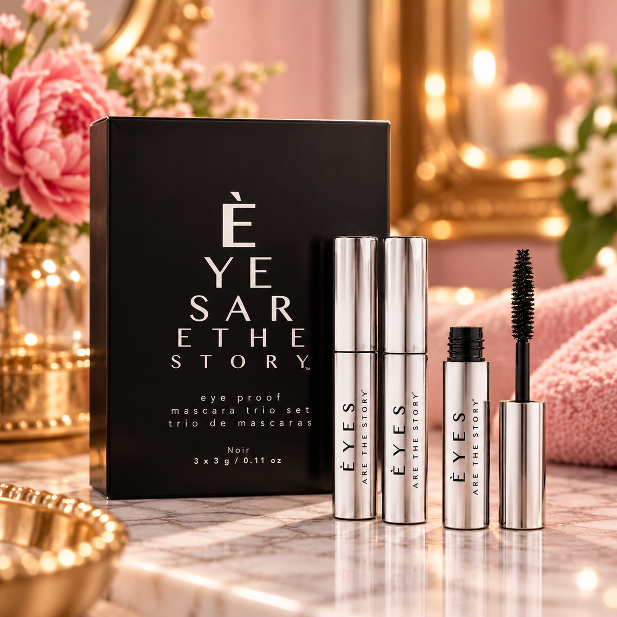 Eyes Are the Story mascara trio