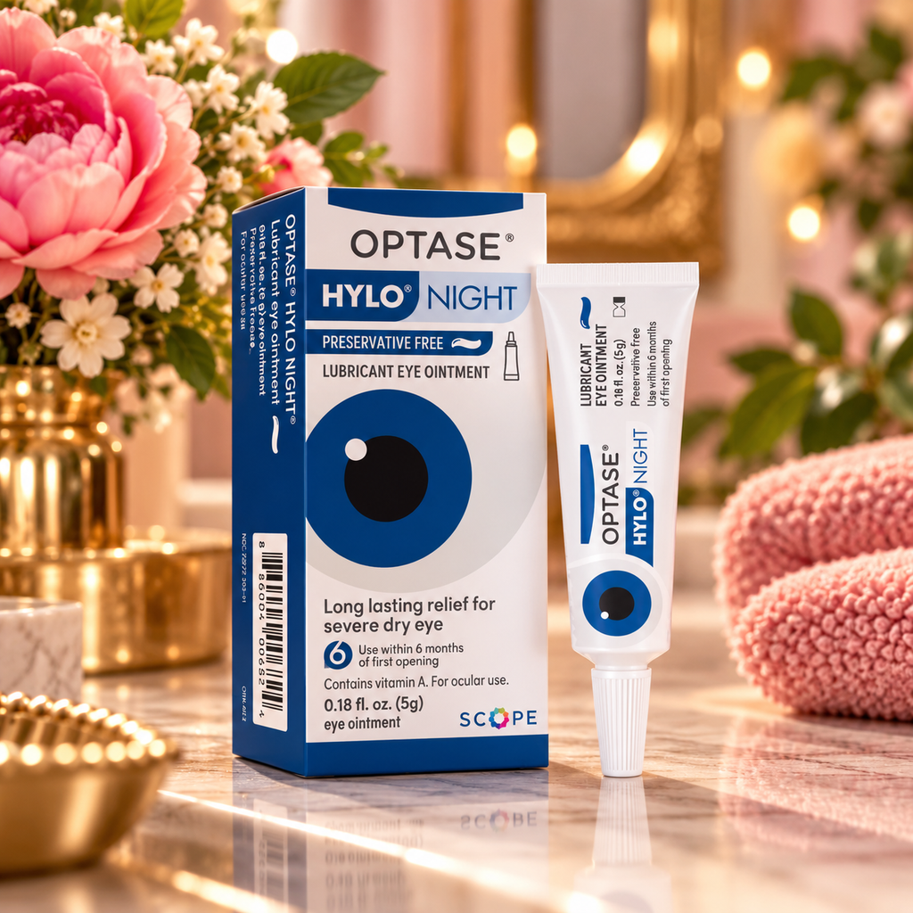 Optase Hylo Night preservative-free eye ointment